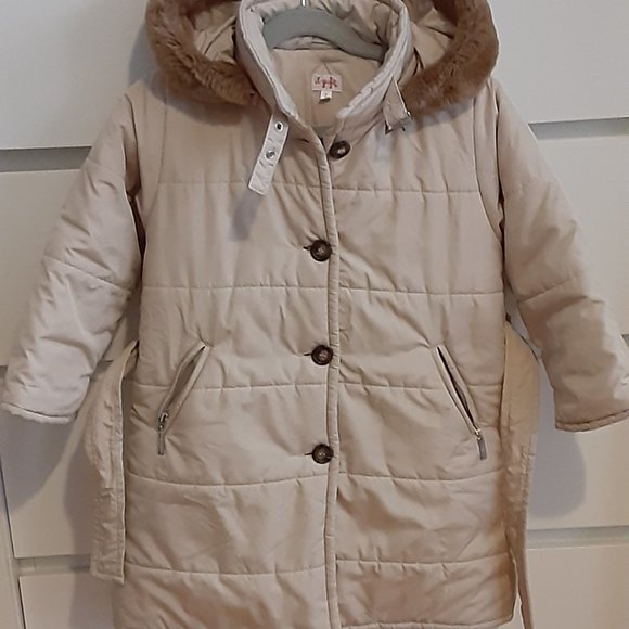 Il Gufo - puffer coat with detachable faux fur collar size 2T made in It… - Picture 4 of 11